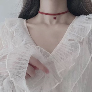 Choker vòng cổ trái tim