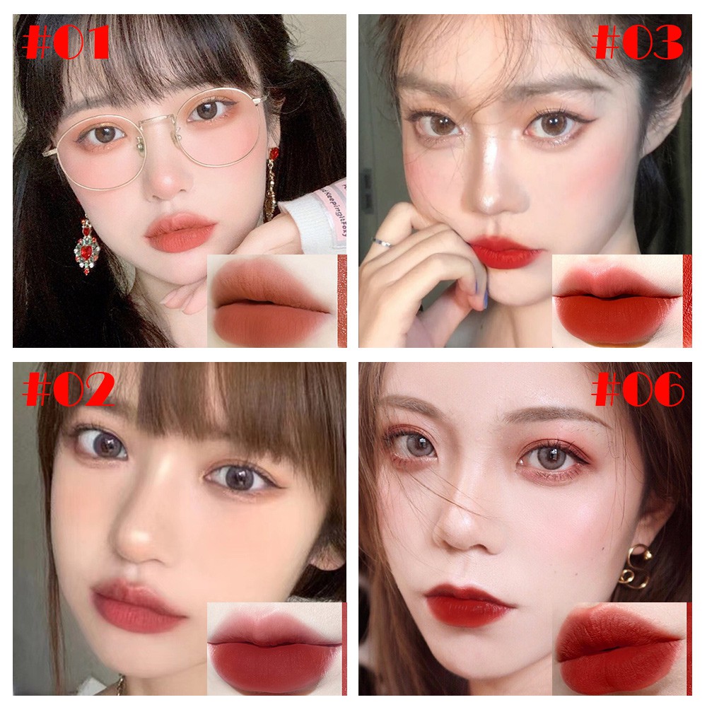 [Hàng mới về] Son Lì Saniye Chống Thấm Nước Lâu Trôi Tiện Dụng K2021 | BigBuy360 - bigbuy360.vn