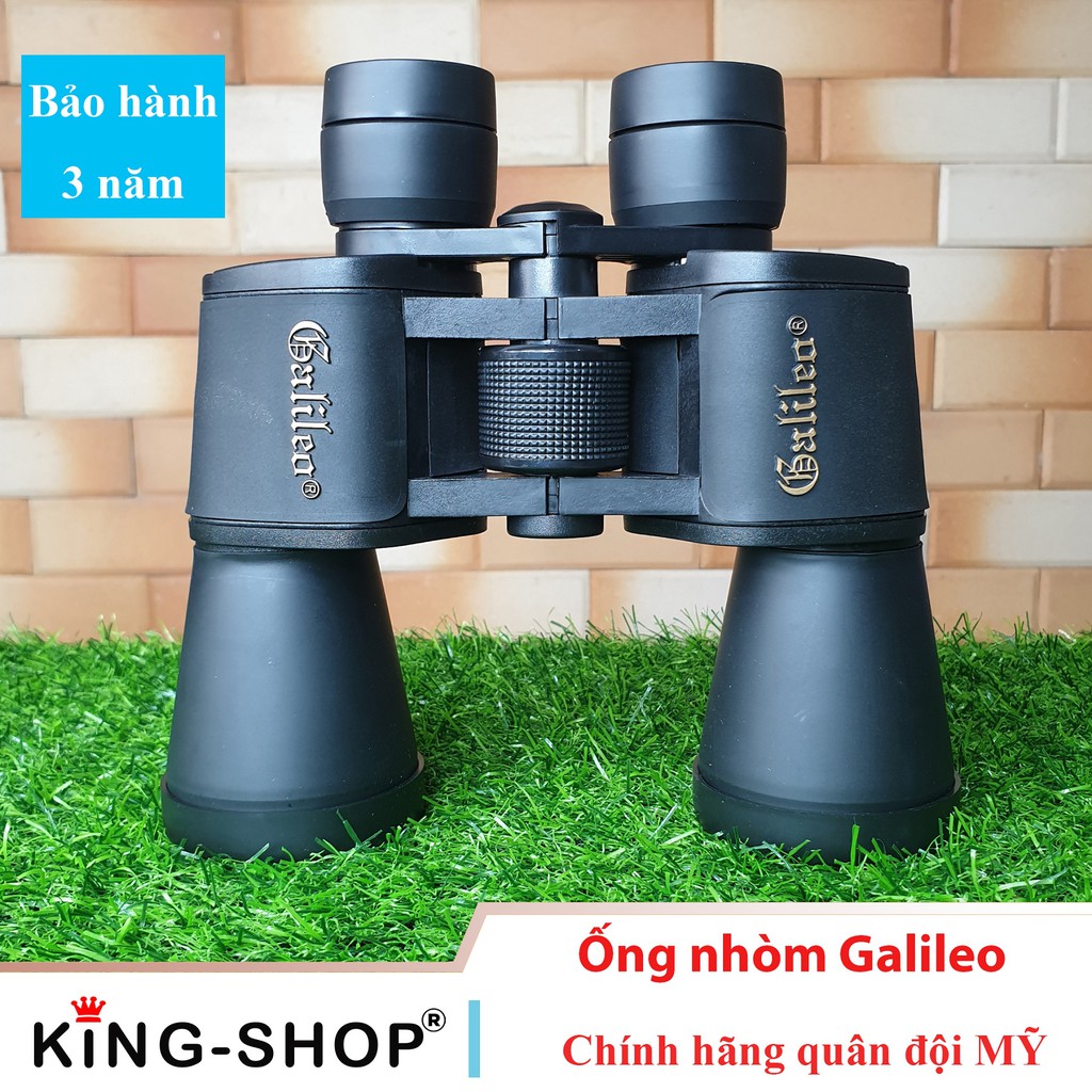 Ống nhòm Galileo 20x50 quân đội Mỹ, Phóng đại 20x, tầm nhìn xa 5000m - Thích hợp du lịch, dã ngoại, di săn ong phong lan