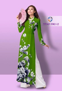 Vải áo dài in 3D order 1 tuần