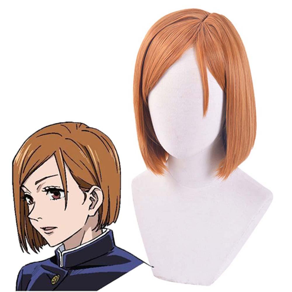 CLEOES Bộ Tóc Giả Ngắn Cosplay Nhân Vật Anime Bằng Sợi Tổng Hợp Cách Nhiệt Toàn Diện