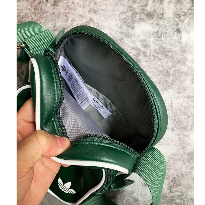 [ SIÊU RẺ - SALE LỖ ] Túi đeo chéo Adidas Mini Bag Vintage - Green XUẤT DƯ | BigBuy360 - bigbuy360.vn