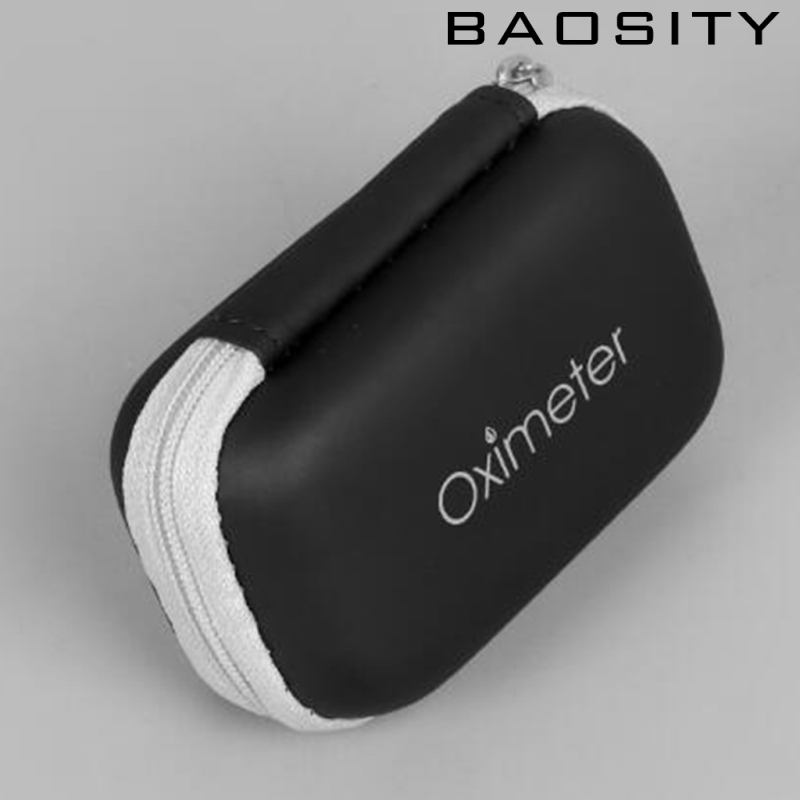 [BAOSITY]Travel Fingertip Pulse Oximeters Case Waterproof Blood Oxygen Sensor Bag Storage