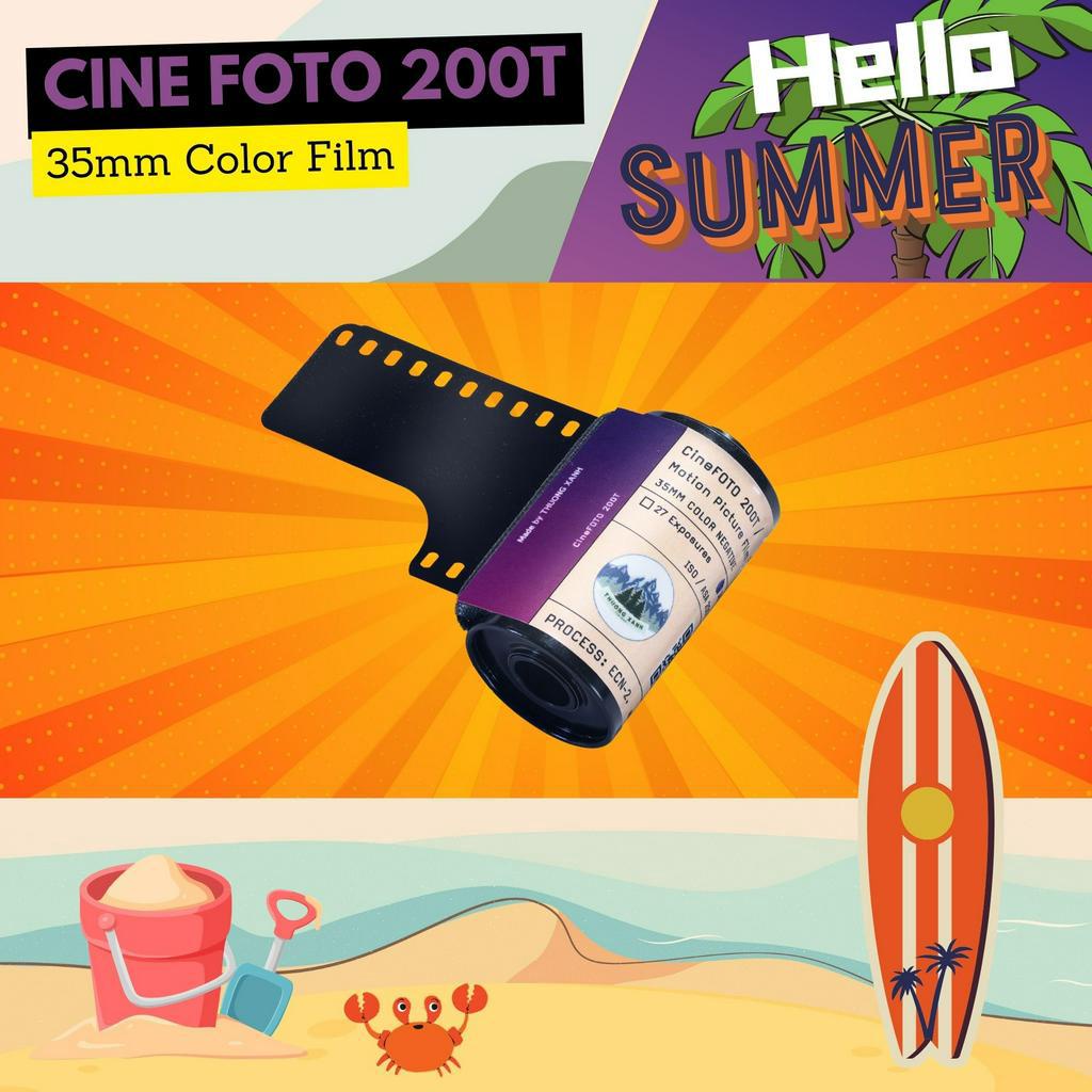 35mm Film CineFOTO 200T - Motion Film 5213