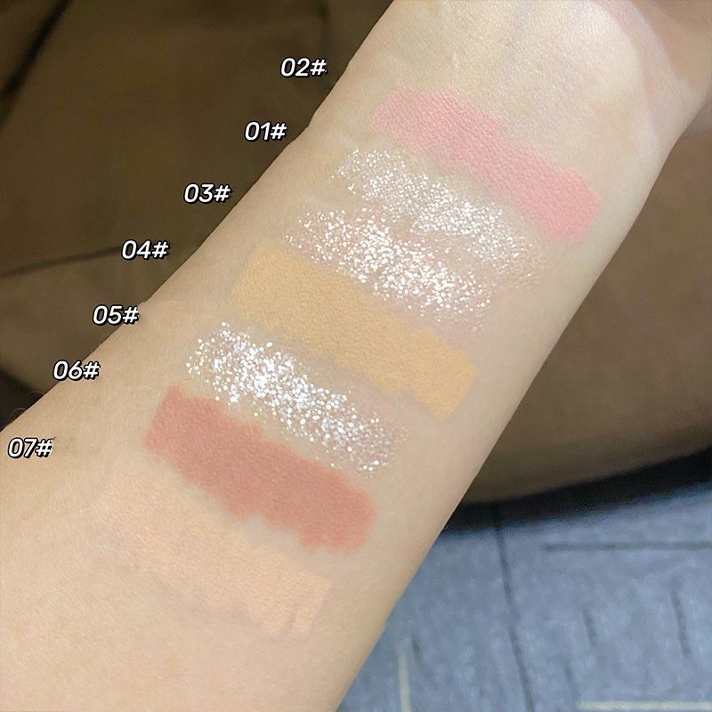 1 Phấn Mắt Dạng Bút Chì Ánh Nhũ Chống Nước Bền Màu Dài Lâu