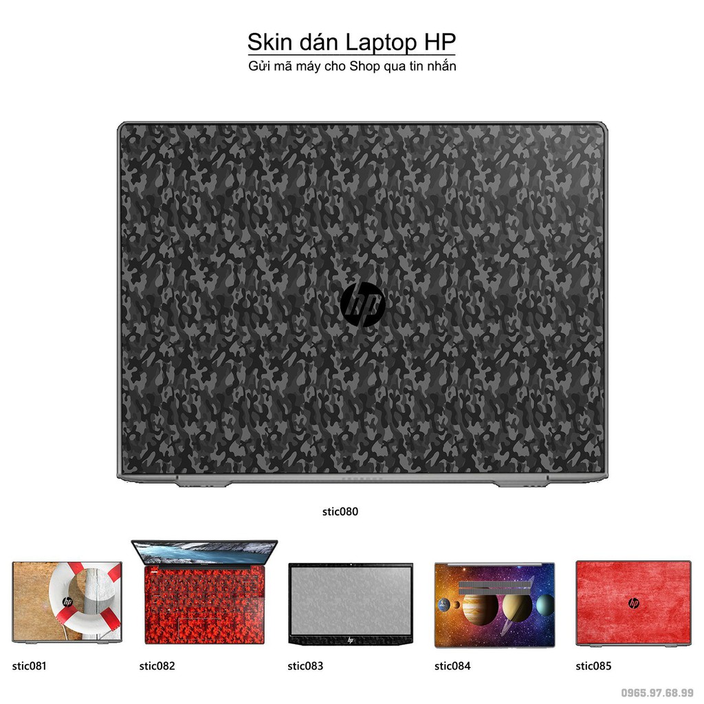 Skin dán Laptop HP in hình Hoa văn sticker nhiều mẫu 14 (inbox mã máy cho Shop)