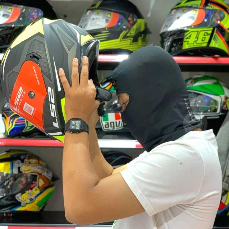 Khăn trùm đầu ninja Bulldog - Vải mềm và dày dặn - BIKER.176 - Mũ bảo hiểm chính hãng Vũng Tàu