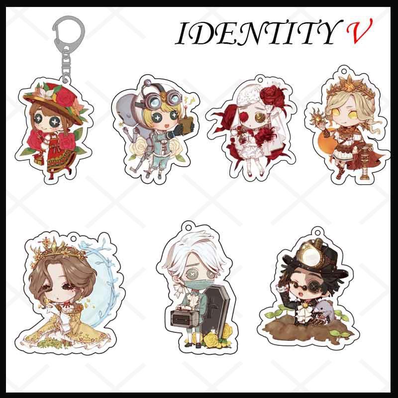 ( ver lễ hội hoa ) Móc khóa Identity V Nhân cách thứ năm mica trong acrylic cute quà tặng xinh xắn dễ thương chibi anime