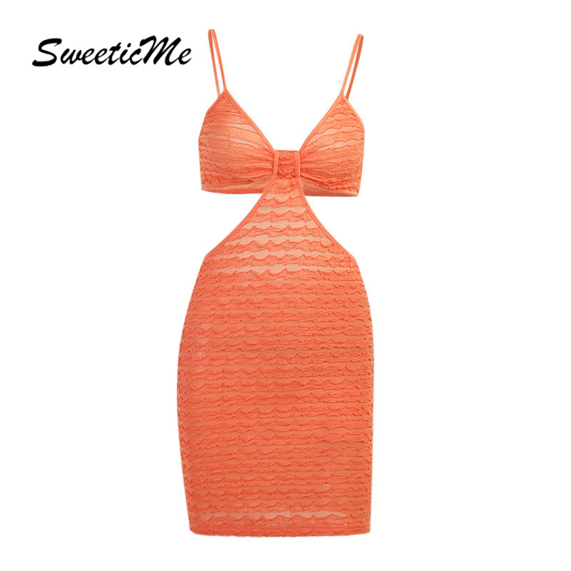 Đầm hai dây ôm dáng xinh xắn thời trang dành cho nữ 2021