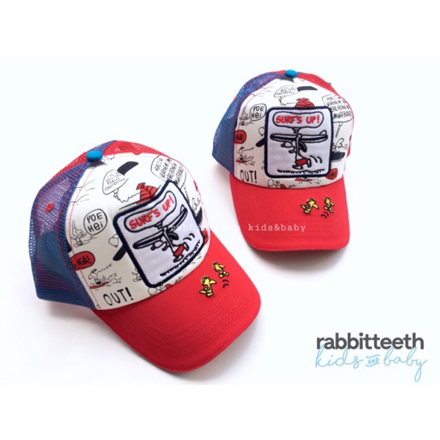 Nón cap Snoopy đỏ