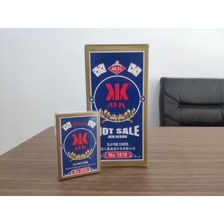 Hộp 10 bộ bài tây DOUBLE K (xanh) có bán sỉ sll