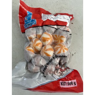 bánh bao nhân trứng cá