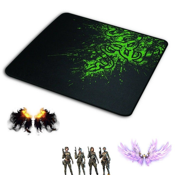 PAD MOUSE RAZER GAME-- (250X330X5MM) MAY VIỀN DẦY X3