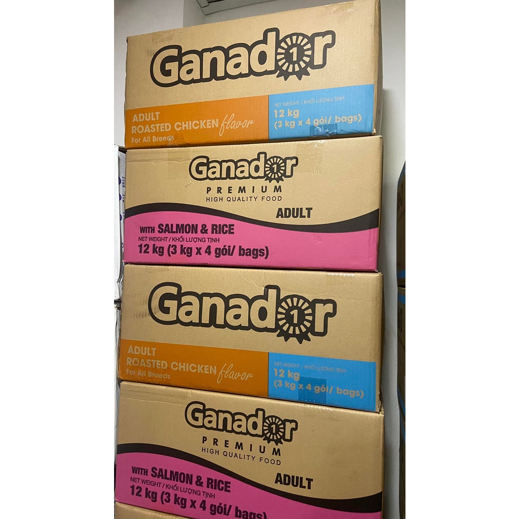 THỨC ĂN CHO CHÓ GANADOR 3KG