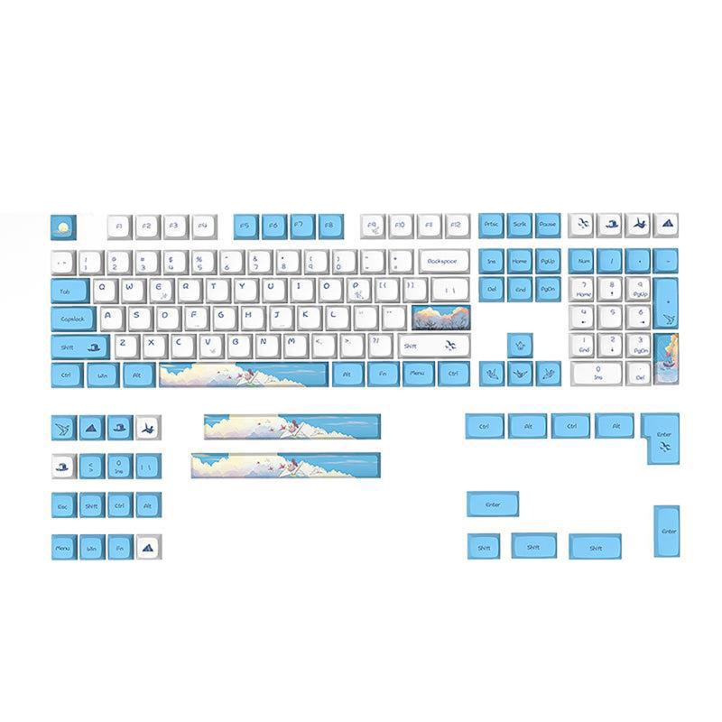 Bộ 130 Nút Bấm Thay Thế Cho Bàn Phím Cơ Cherry MX Switche