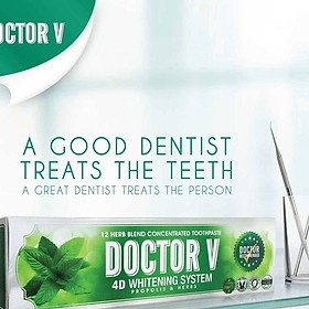 Kem đánh răng thảo dược Doctor V 85g