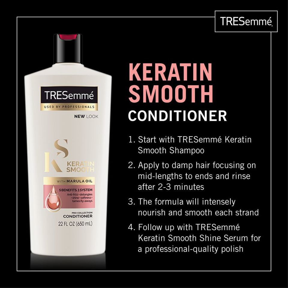 Dầu xả chuyên nghiệp TRESemme dành cho tóc nhuộm 650ml - USA
