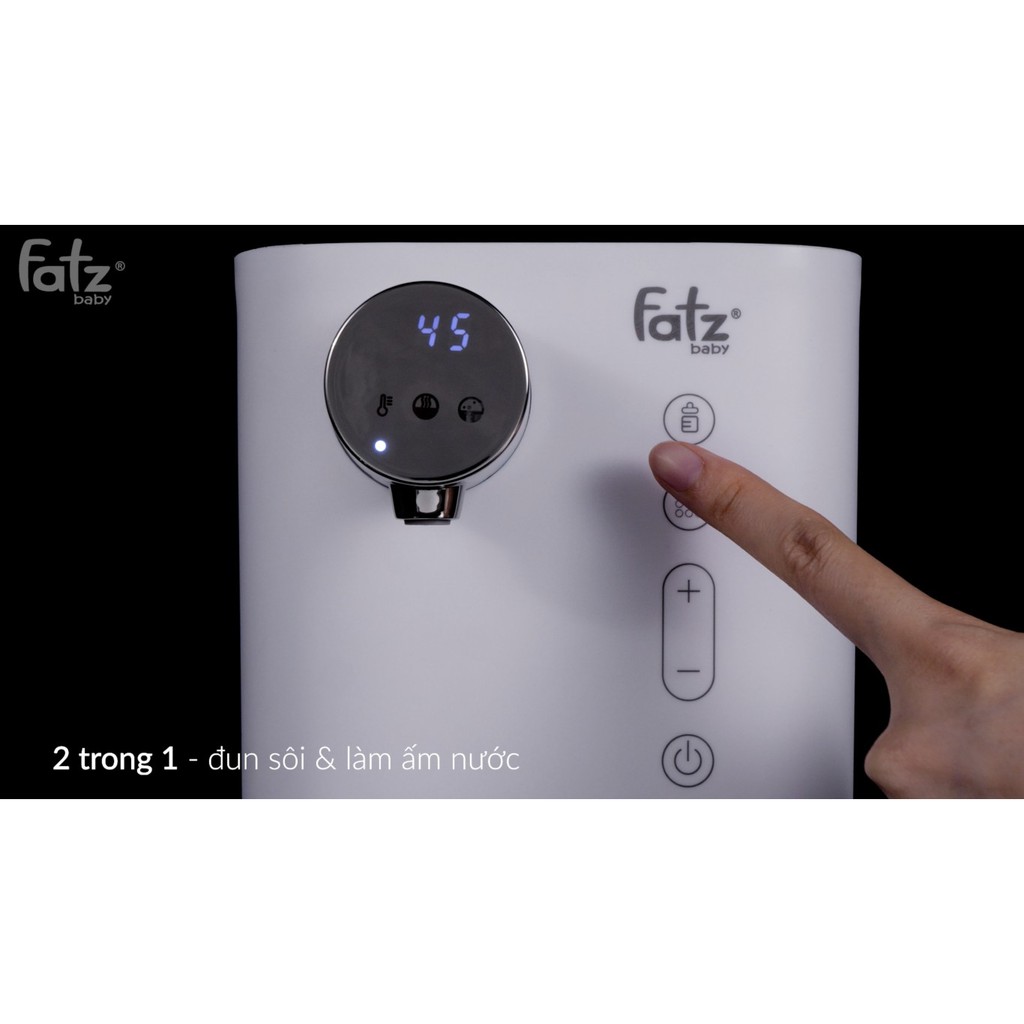 Máy đun và hâm nước pha sữa thông minh Fatzbaby Smart 3 FB3802MX