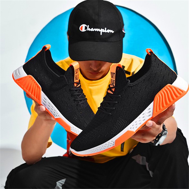 [Xả hàng] Giày sneakers nam vải sợi thoáng khí 175 | BigBuy360 - bigbuy360.vn