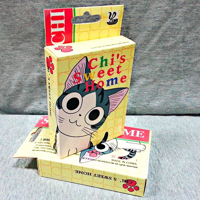 Bộ bài Tây anime MÈO PHÔ MAI Chi's Sweet Home Mái Ấm Của Mèo Chi, bộ Tú 54 lá in hình anime manga dễ thươn