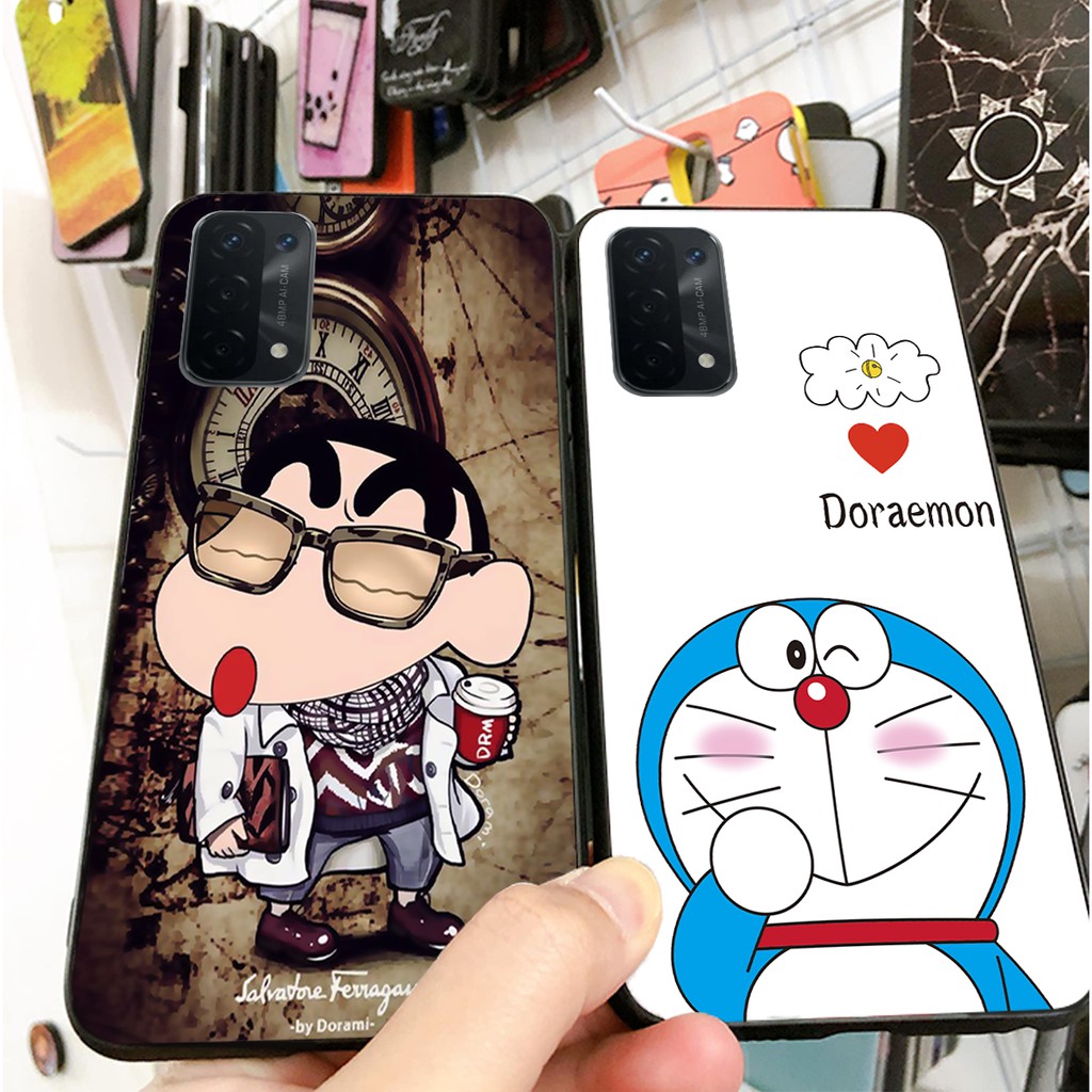 ỐP LƯNG OPPOA54-OPPO A74 - OPPO A94 HÌNH DOREMON - SHIN BÚT CHÌ CỰC ĐÁNG YÊU
