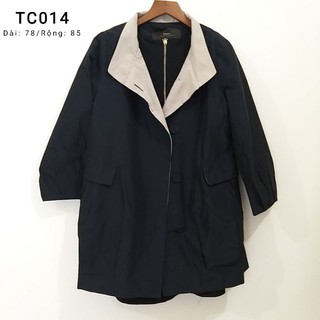 [Ảnh thật] Trench Coat thu đông dáng dài