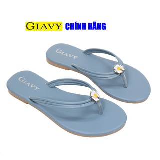 Dép nữ Giavy quai kẹp bông cúc xinh xắn
