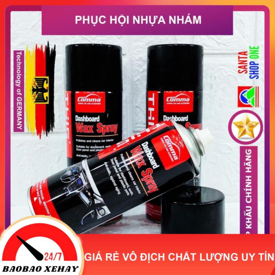 [LAU LÀ SẠCH] Chai Xịt Dưỡng Nhựa Nhám, Ghế Da, Nội Thất Xe Ô Tô, Xe Máy - THIS DASHBOARD WAXING - BAOBAO