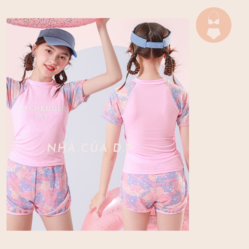Đồ bơi bé gái quần rời áo rời