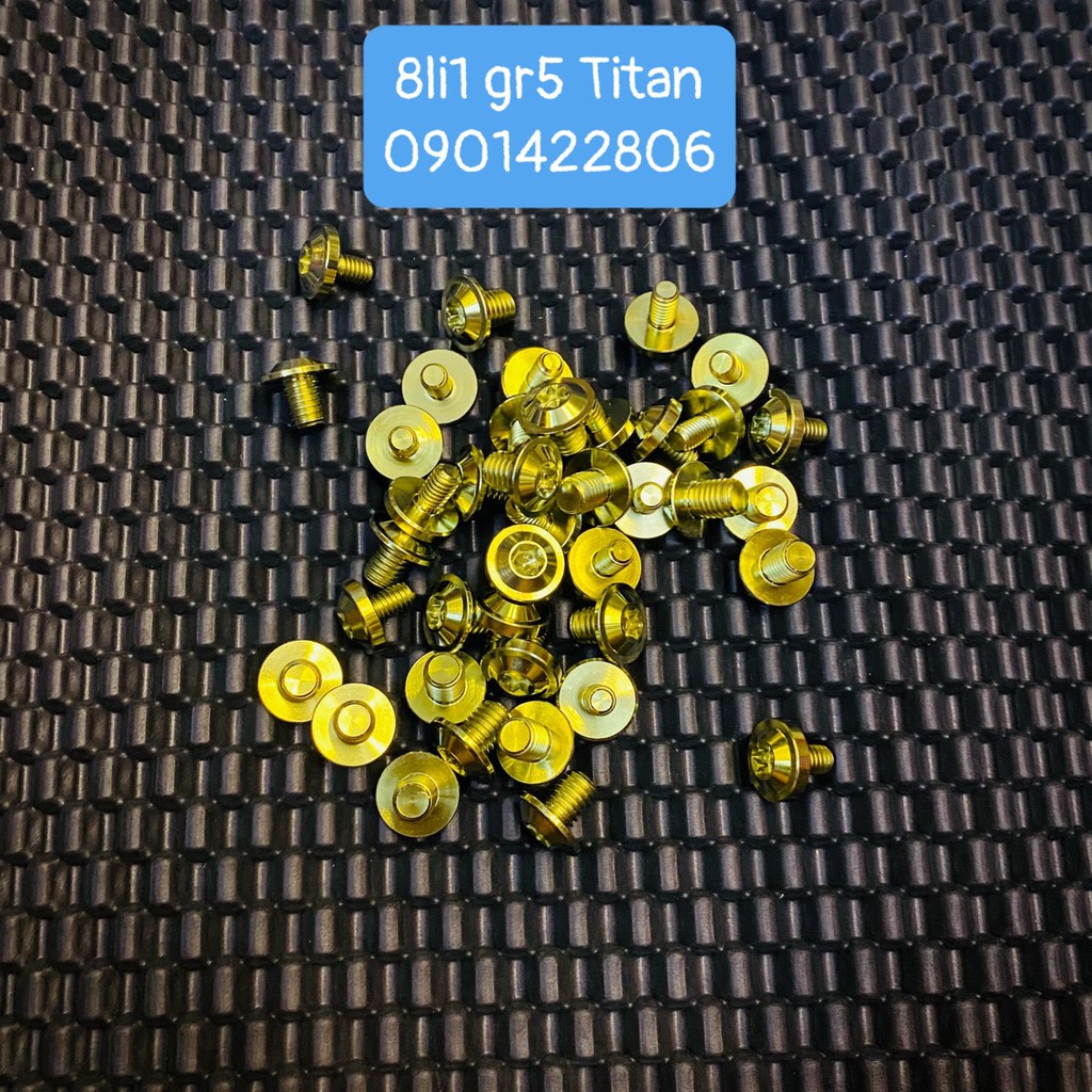 Ốc Titan GR5 8li1 đầu dù