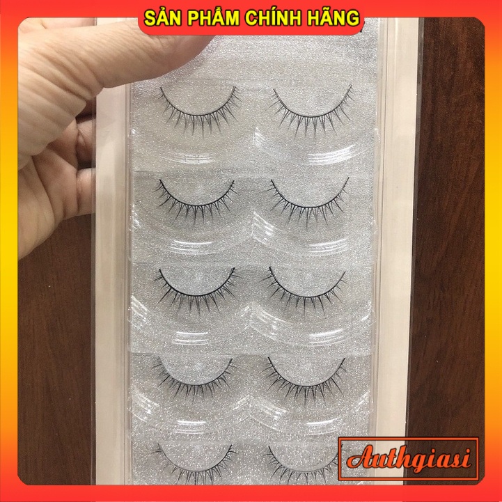 Mi giả lông chồn siêu tự nhiên JO 5 đôi mỏng mềm không gây cộm mắt makeup chuyên nghiệp