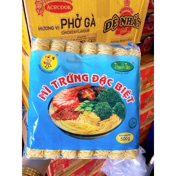  mì trứng đặc biệt- gói 500g- ship Now hỏa tốc