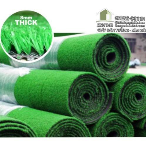 Tấm cỏ nhựa nhân tạo cao 1cm - kích thước 1m x 50cm [ BÁN THEO TẤM ]