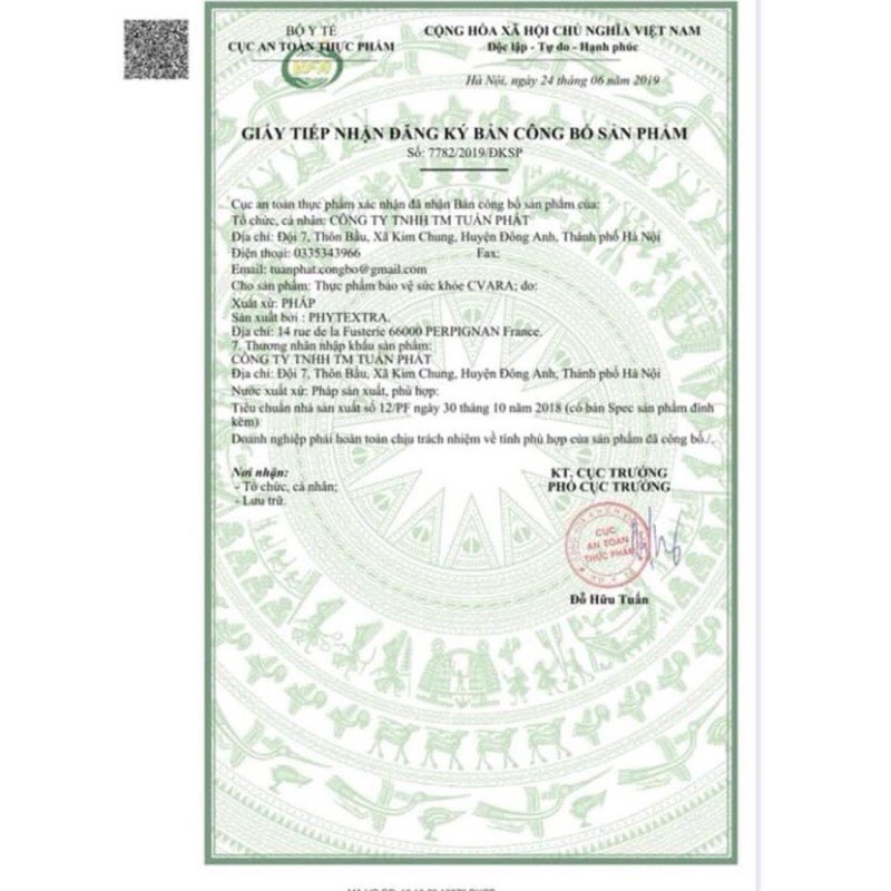 Cvara - Nano Calcium giúp bổ sung canxi hữu cơ cho phụ nữ mang thai,cho con bú,người bị loãng xương