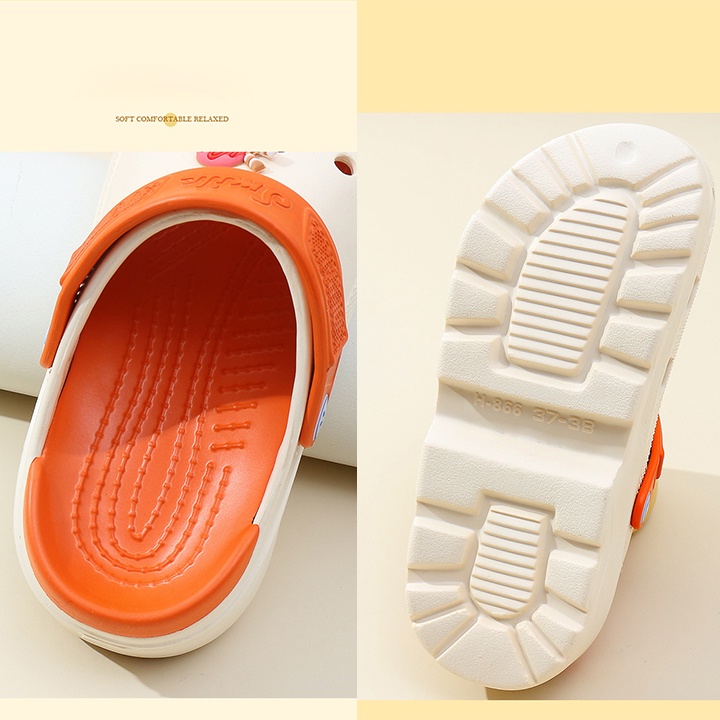 Dép Cross Nữ Kèm Charm CR866 Sục Nữ Quai Hậu Đế Cao 6cm Siêu Nhẹ Siêu Dễ Thương Cực Êm Chân Hot 2023