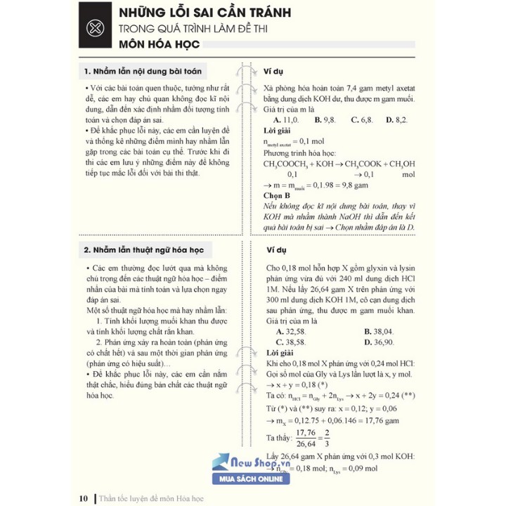 Sách - Thần Tốc Luyện Đề 2021 Môn Hóa Học Chinh Phục Kỳ Thi Tốt Nghiệp THPT Và Thi Vào Các Trường Đại Học, Cao Đẳng