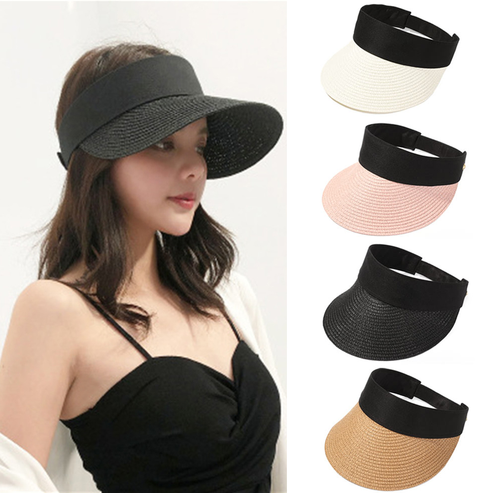 Nón Rộng Vành Chống Nắng Nhiều Màu Sắc Có Thể Gấp Gọn Thời Trang Đi Biển Mùa Hè Cho Nữ