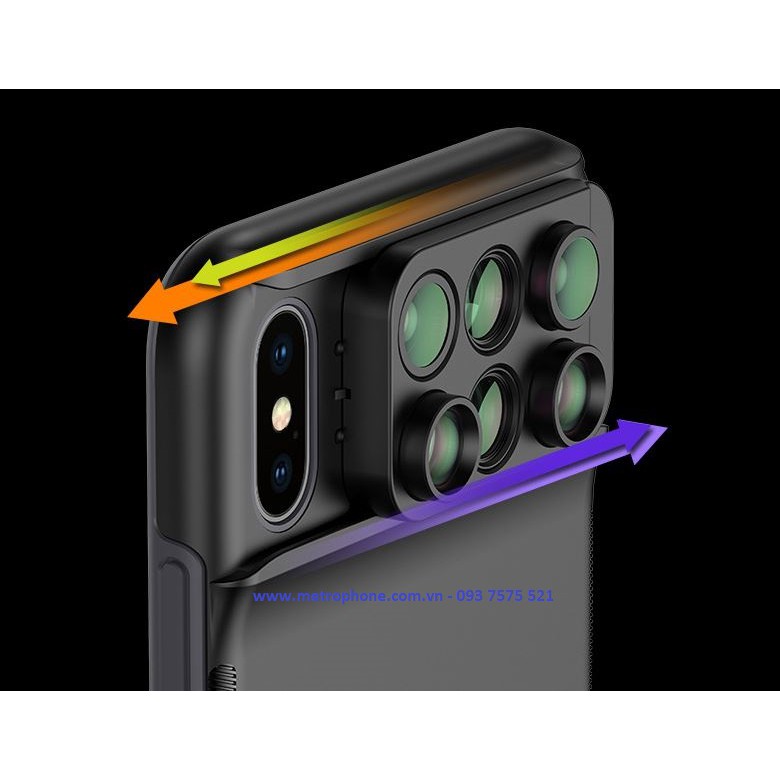 [Mã 77ELSALE hoàn 7% đơn 300K] Ống kính chụp hình cho IPhone Xs Max
