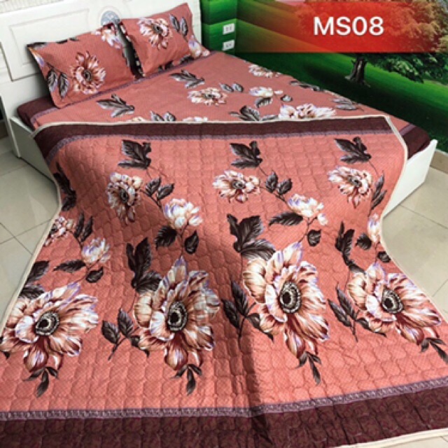 SET 5 MÓN -  CHĂN - GA - GỐI POLY COTTON