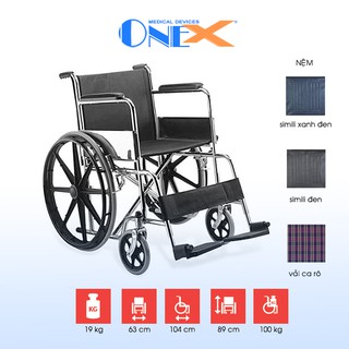 Xe lăn tay tiêu chuẩn bánh mâm 809B