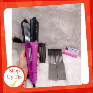 Máy duỗi bấm tóc cao cấp 4 in 1 Hàn Quốc