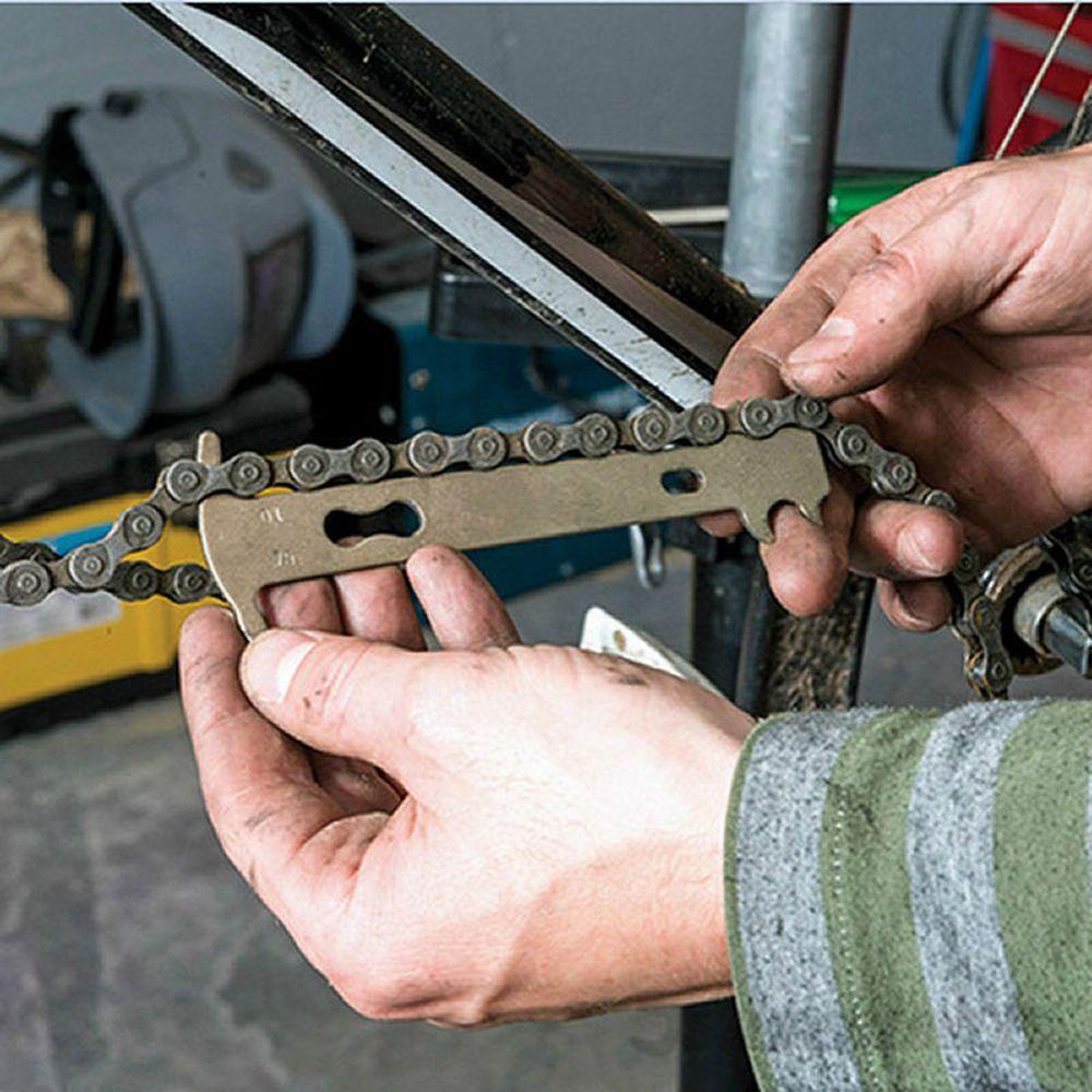 MUVAKO Thước Đo Kiểm Tra Dây Xích Xe Đạp Chất Lượng Cao