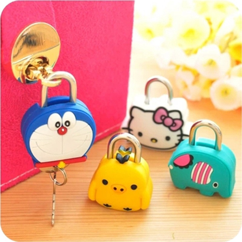 Ổ Khóa Mini Siêu Cute Hình Thú