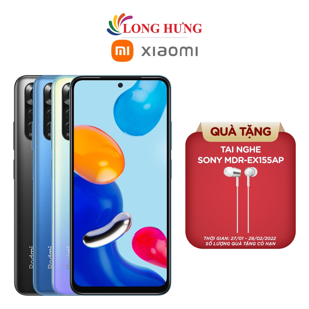 Điện thoại Xiaomi Redmi Note 11 (4GB/64GB) - Hàng chính hãng