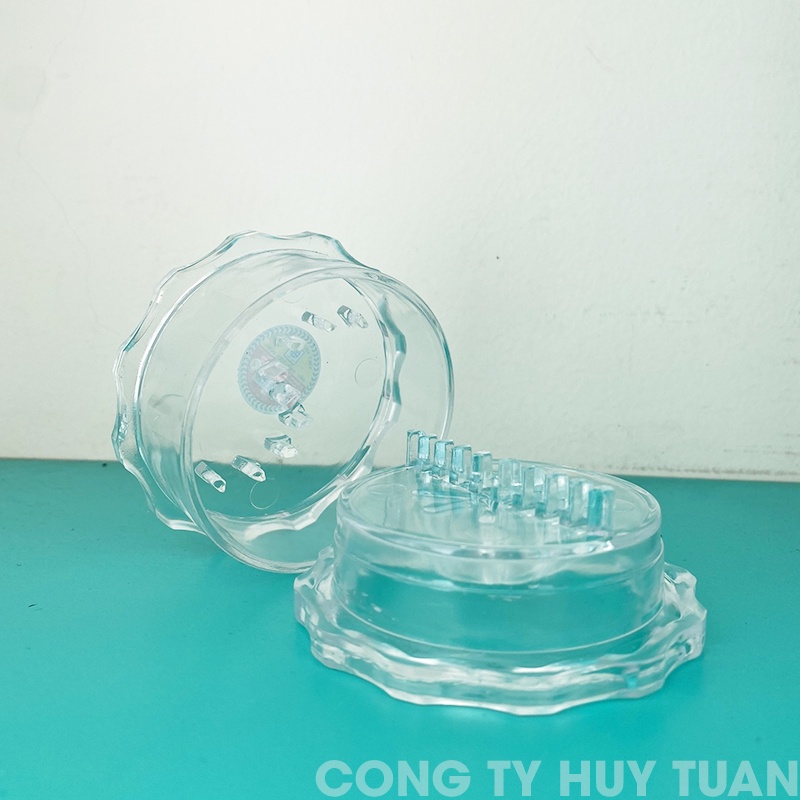 Dụng cụ nghiền tỏi ớt bằng nhựa trong chính hãng Việt Nhật 1382 (NTVN)