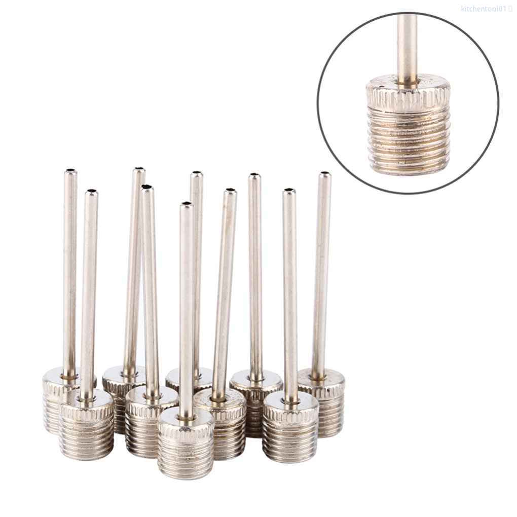 Bộ 10 Kim Bơm Bóng Đá / Bóng Rổ / Bóng Đá Tiện Dụng Cho Nhà Bếptool01