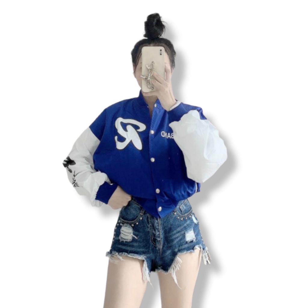 Áo Khoác Bomber Nữ Form Lửng In Chữ Cực Xinh Mẫu Mới Cực HOT  - ĐĂNG QUANG CLOTHER