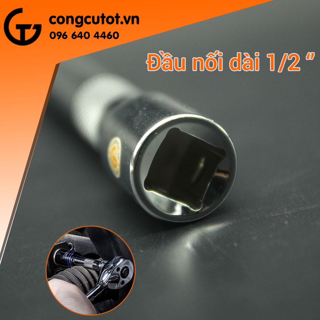 Đầu nối 1/2&quot; dài 250mm/10&quot; F0035-10 C-Mart