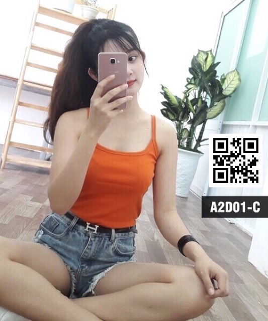 Áo croptop xinh xinh (2 dây)