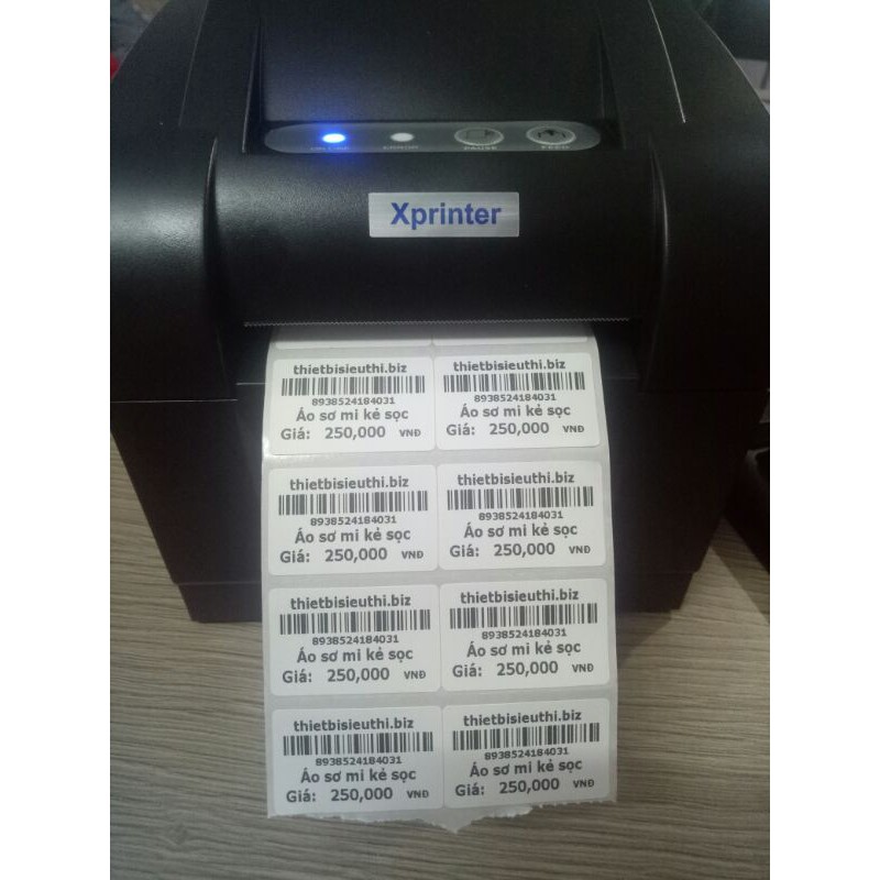 Máy in tem mã vạch Xprinter XP 350B | BigBuy360 - bigbuy360.vn